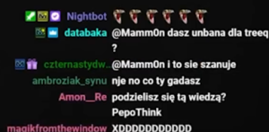 Użytkownik Amon_Re na czacie u Mamm0na